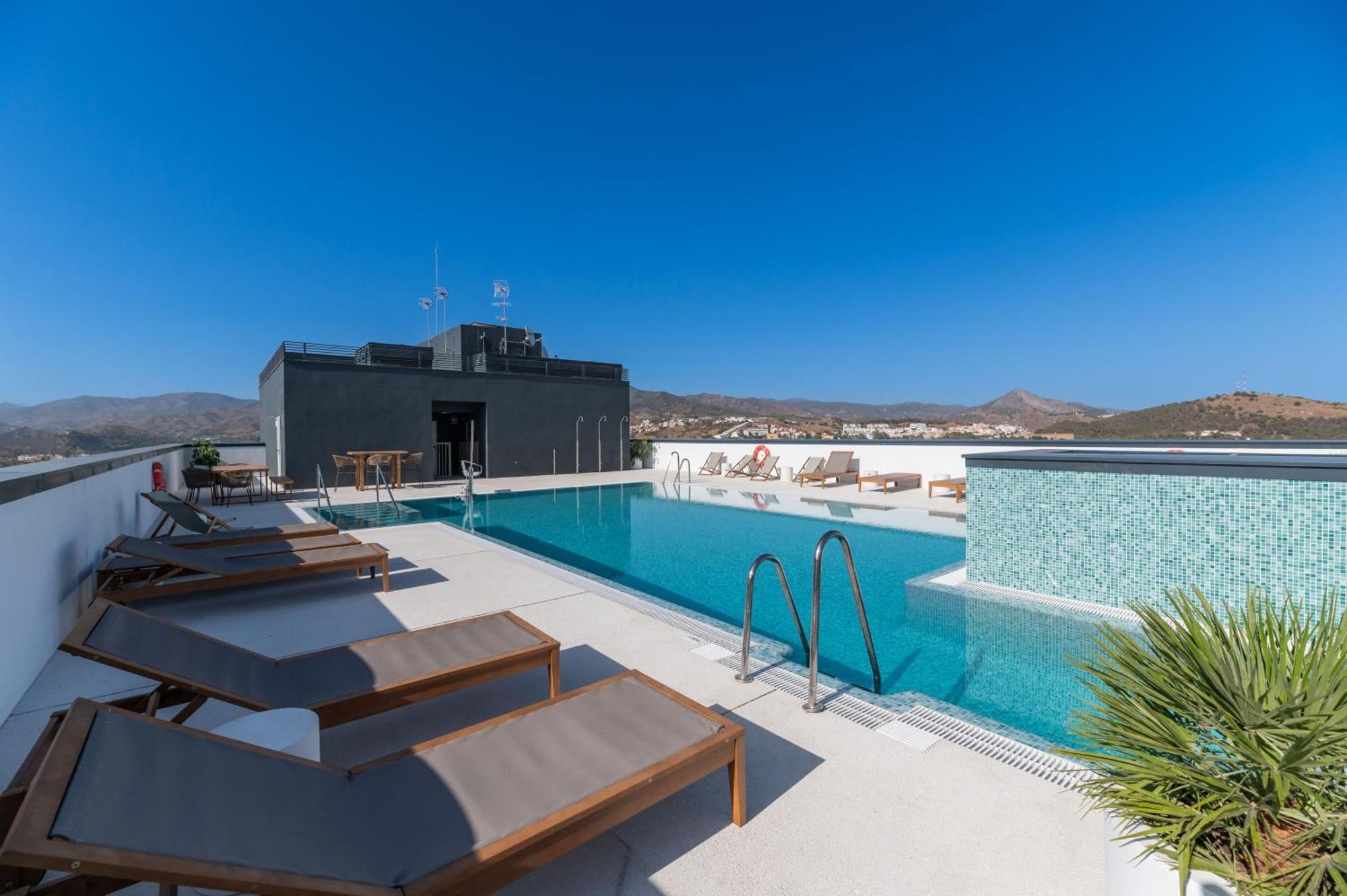 Xpce Urban 4 Malaga Skyline - Free Parking Apartment Ngoại thất bức ảnh