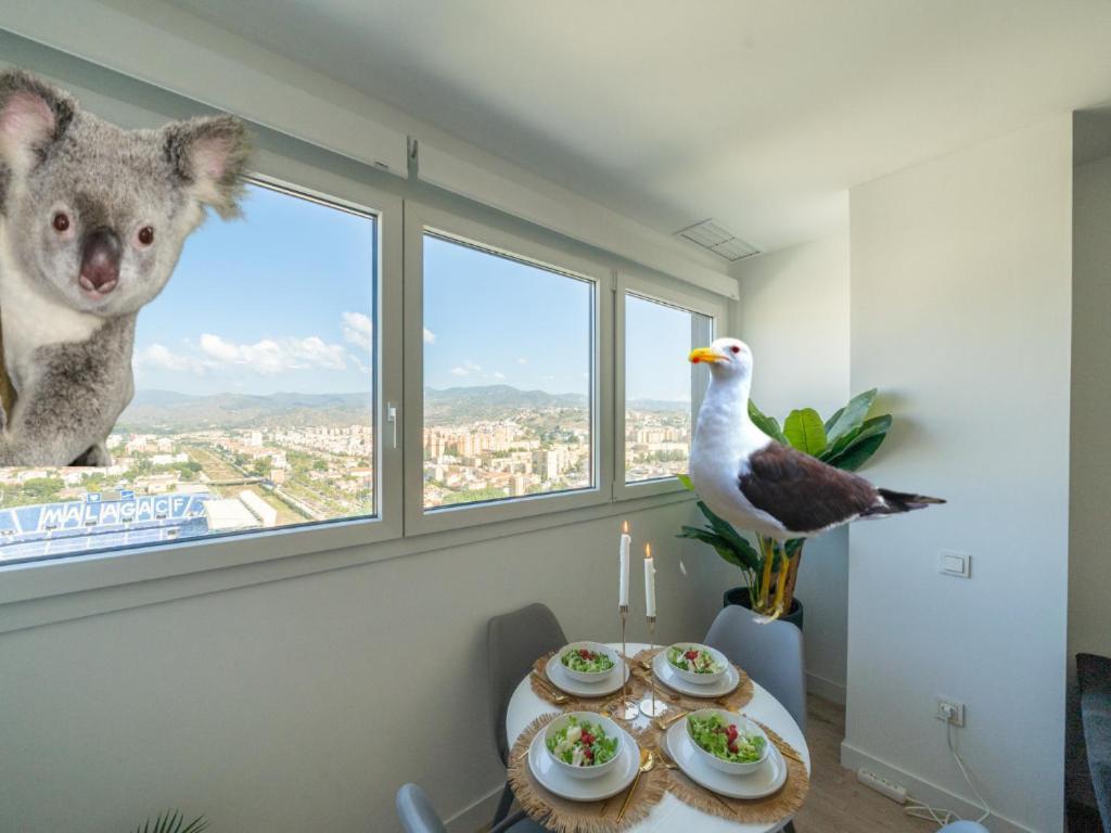 Xpce Urban 4 Malaga Skyline - Free Parking Apartment Ngoại thất bức ảnh