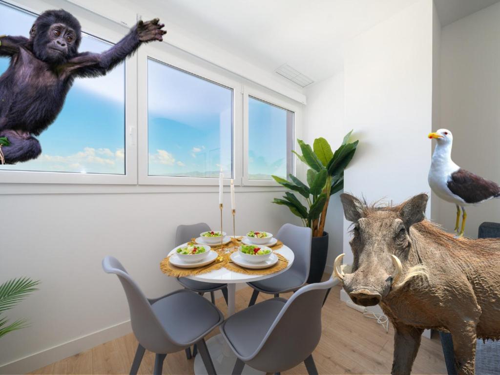Xpce Urban 4 Malaga Skyline - Free Parking Apartment Ngoại thất bức ảnh